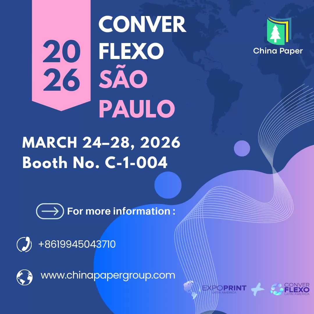 China Paper è pronta per ConverFlexo 2026 a São Paulo.