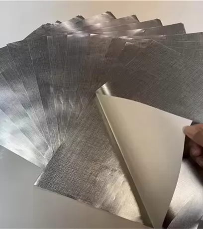 carta metallizzata