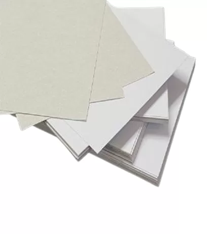 Specifiche del cartone duplex con retro grigio