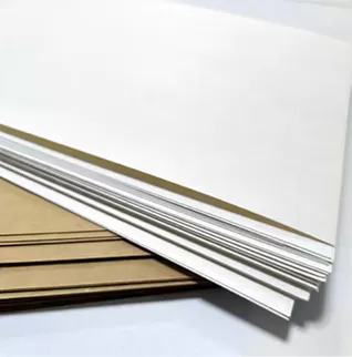 Carta base non patinata per bicchieri