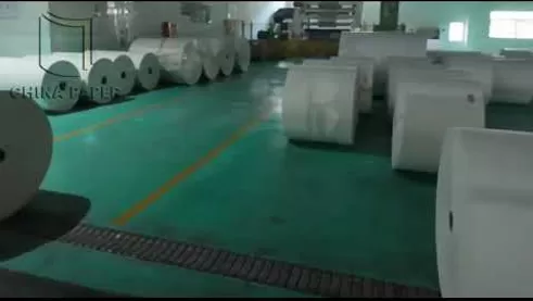 Carta offset in pasta vergine di legno 680 x 1000 mm 45 gsm 48.8 gsm